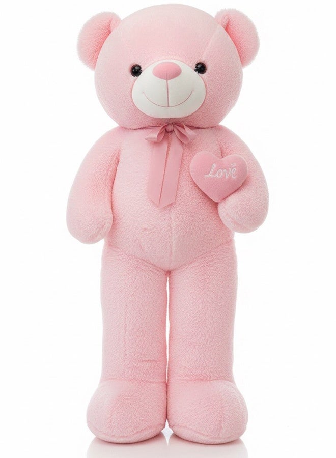 Toyland دب تيدي عملاق 130 سم لعبة قماشية ناعمة - Image 1